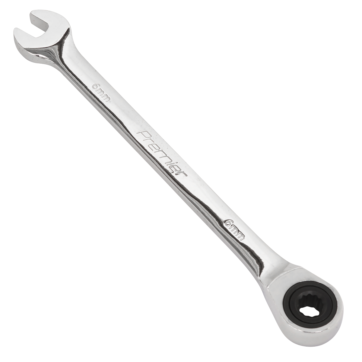 Sealey RCW06 Premier Combination Ratchet Spanner 6mm