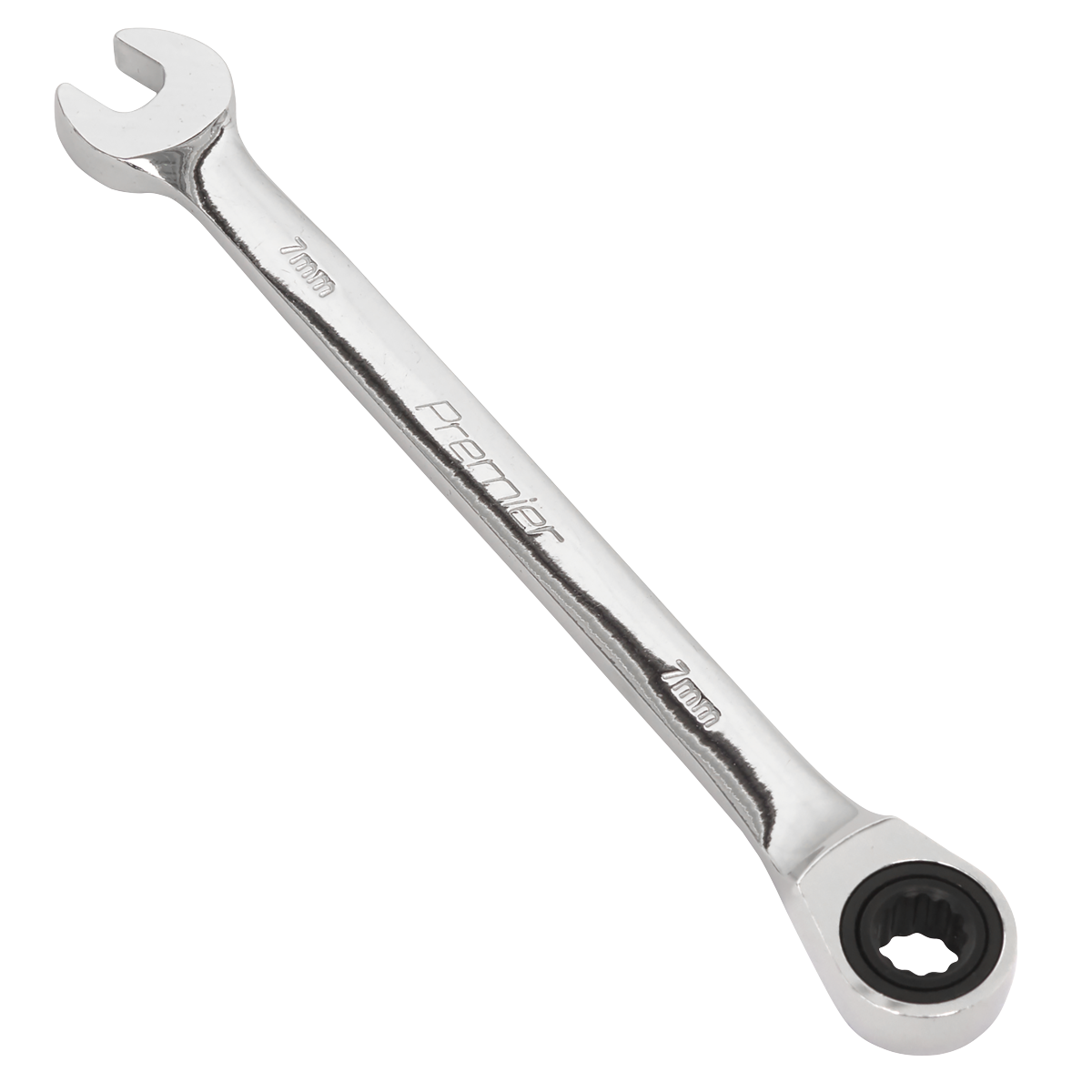 Sealey RCW07 Premier Combination Ratchet Spanner 7mm