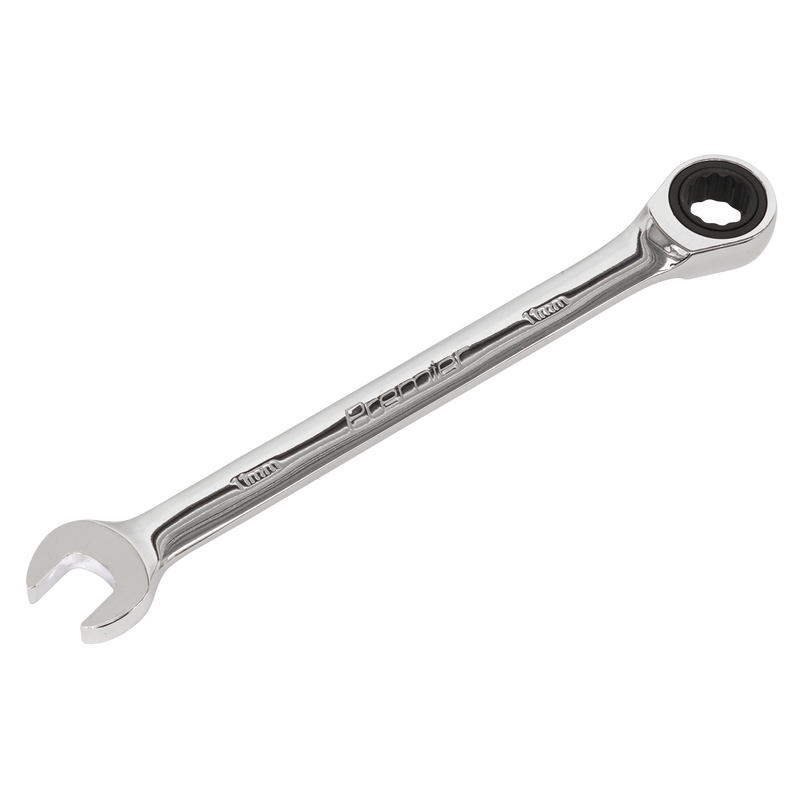 Sealey RCW11 Premier Combination Ratchet Spanner 11mm - additional view 2