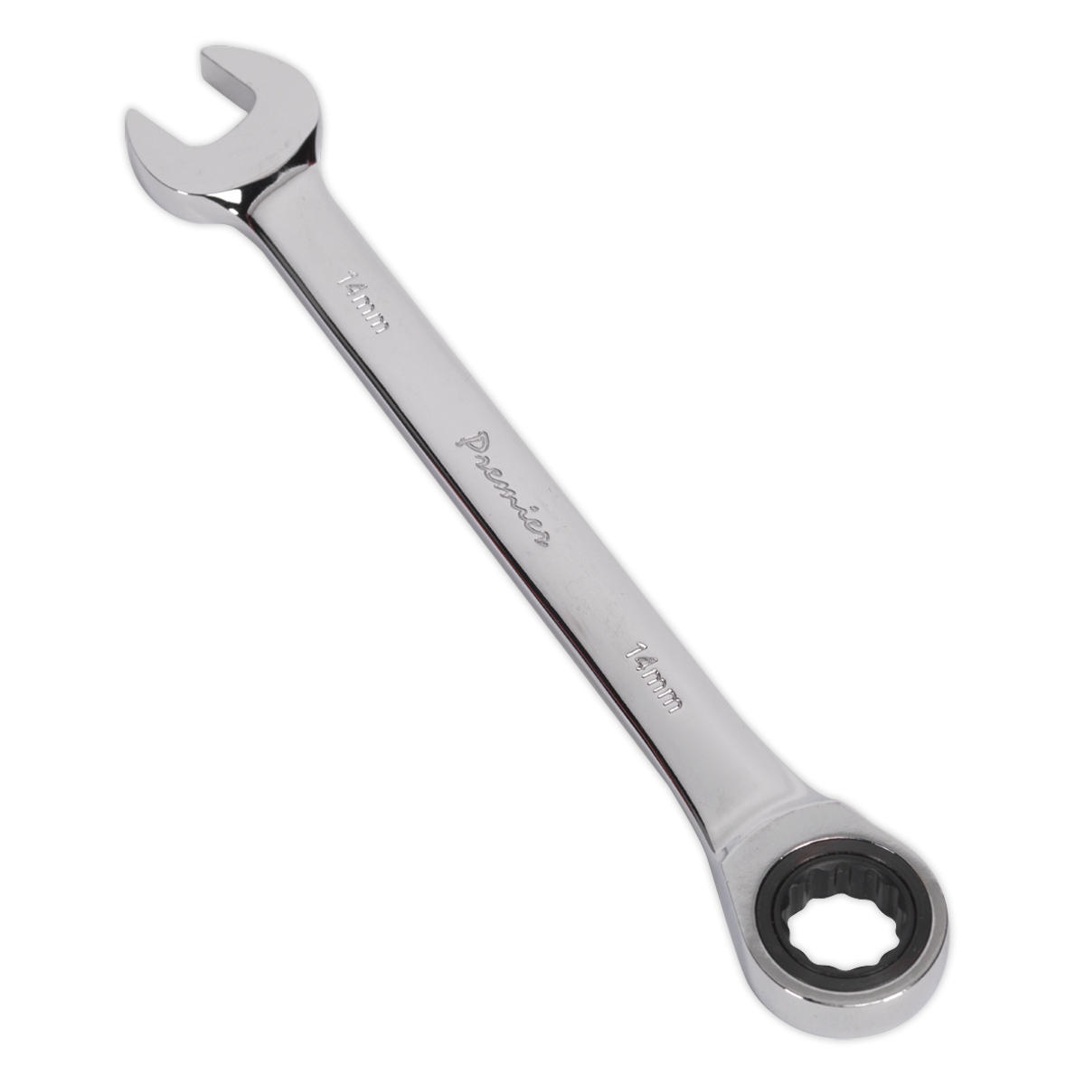 Sealey RCW14 Premier Combination Ratchet Spanner 14mm