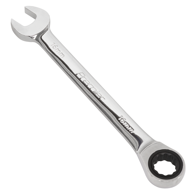 Sealey RCW16 Premier Combination Ratchet Spanner 16mm