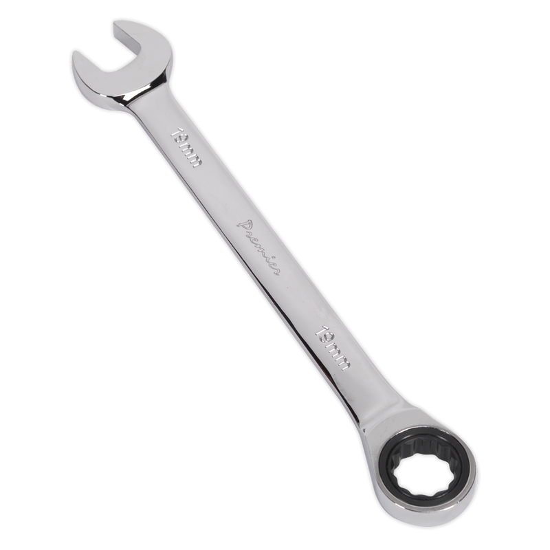 Sealey RCW19 Premier Combination Ratchet Spanner 19mm