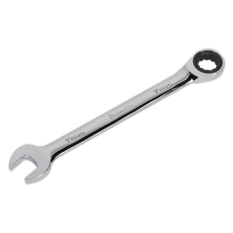 Sealey RCW19 Premier Combination Ratchet Spanner 19mm - additional view 2