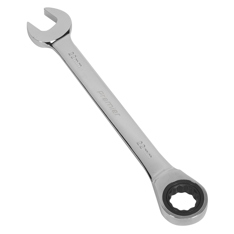 Sealey RCW22 Premier Combination Ratchet Spanner 22mm