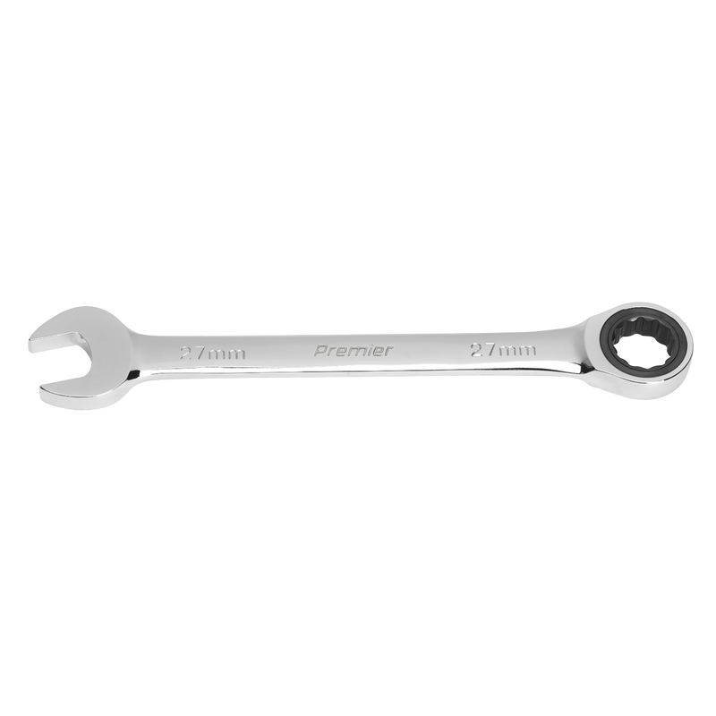 Sealey RCW27 Premier Combination Ratchet Spanner 27mm - additional view 3