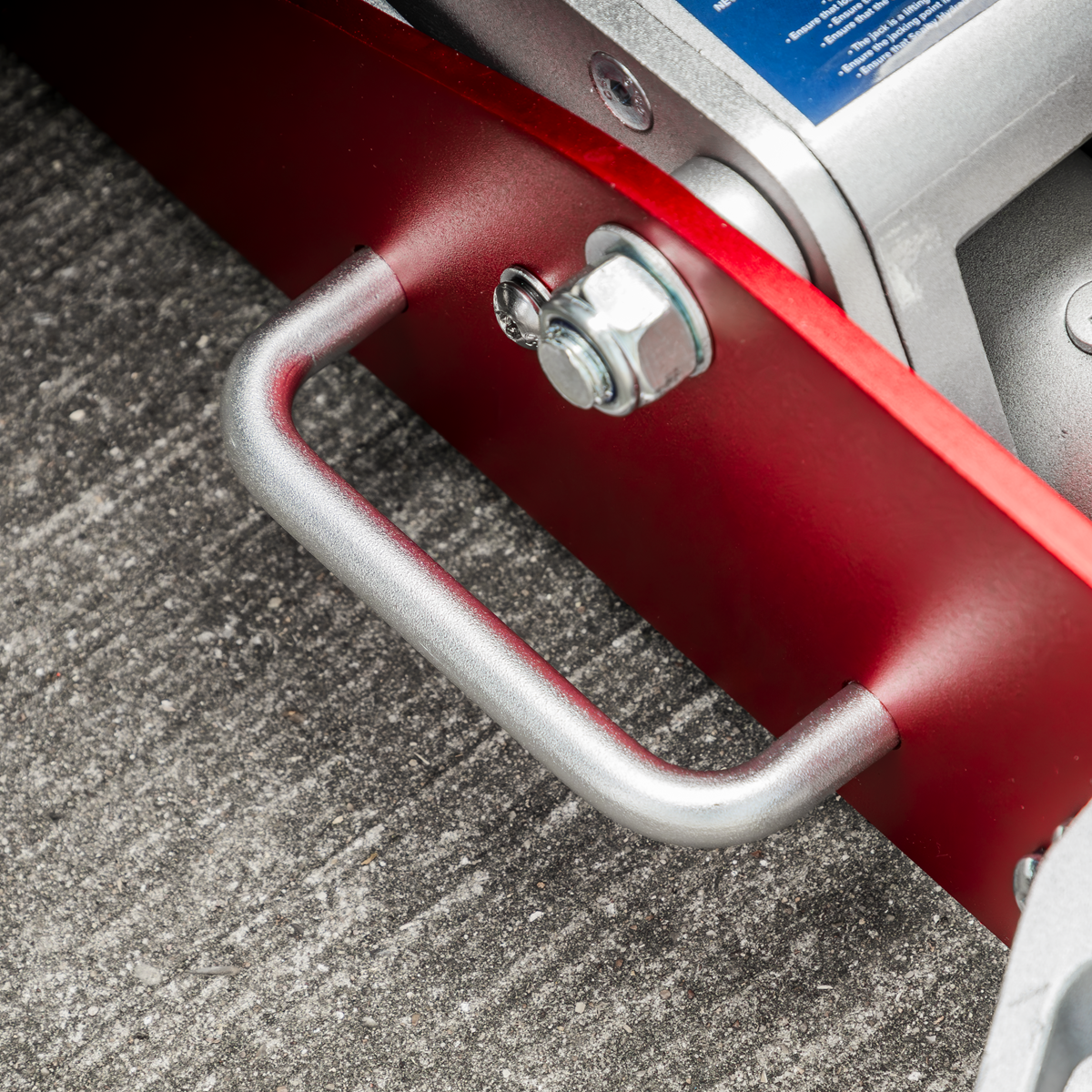 Sealey RJA1800 Premier Low Profile Aluminium Trolley Jack with Rocket Lift 1.8 Tonne - additional view 4