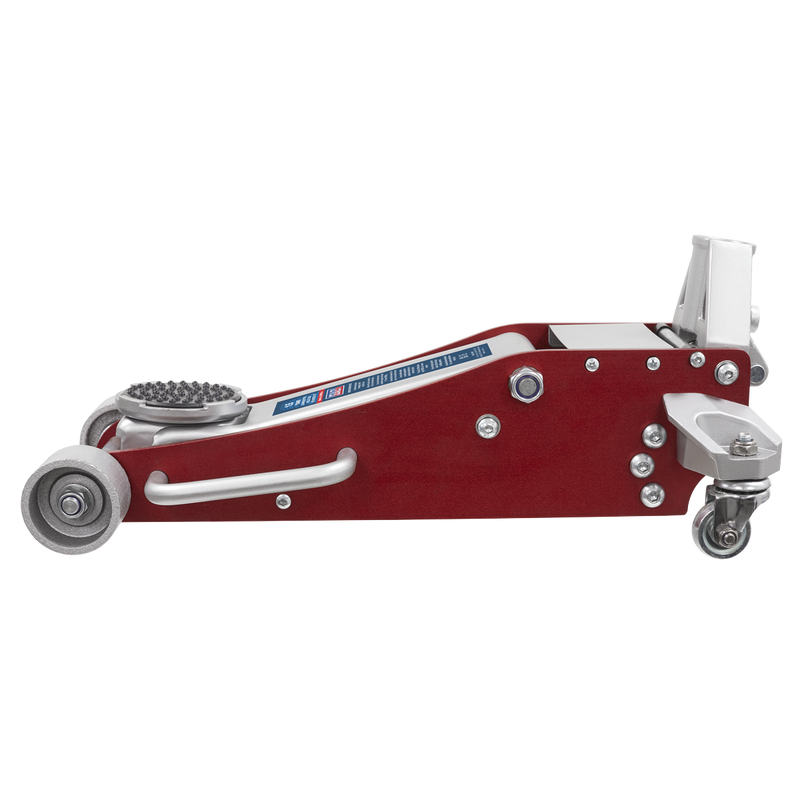 Sealey RJAS1500 Aluminium/Steel Trolley Jack with Rocket Lift 1.5 Tonne - additional view 2
