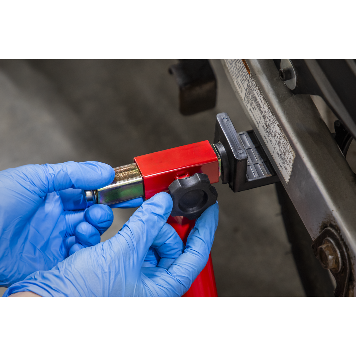 Sealey RPS2KD Rear Paddock Stand with Rubber Supports - additional view 8