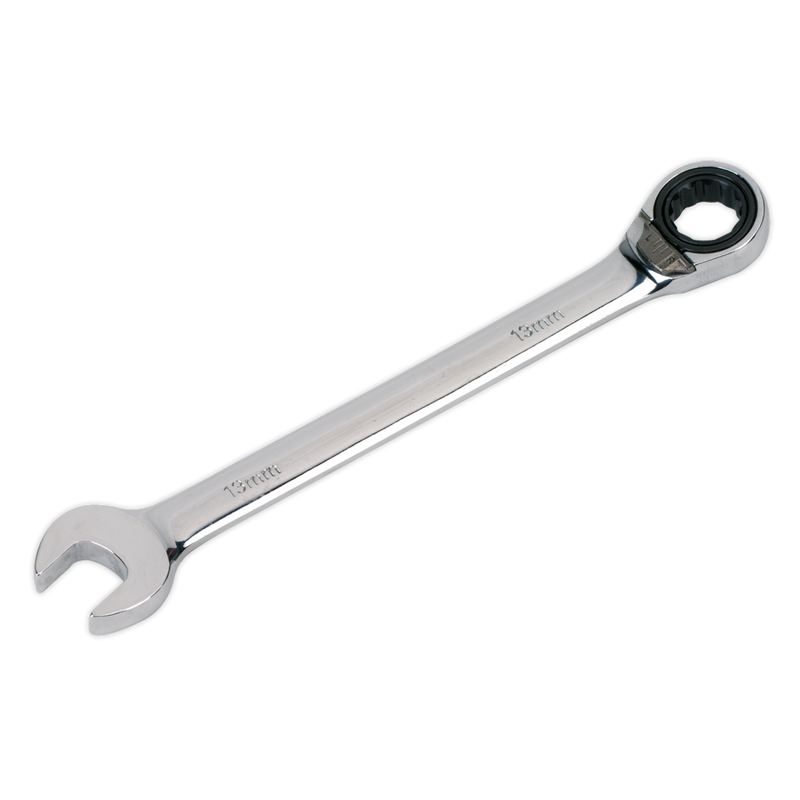 Sealey RRCW13 Premier Reversible Combination Ratchet Spanner 13mm