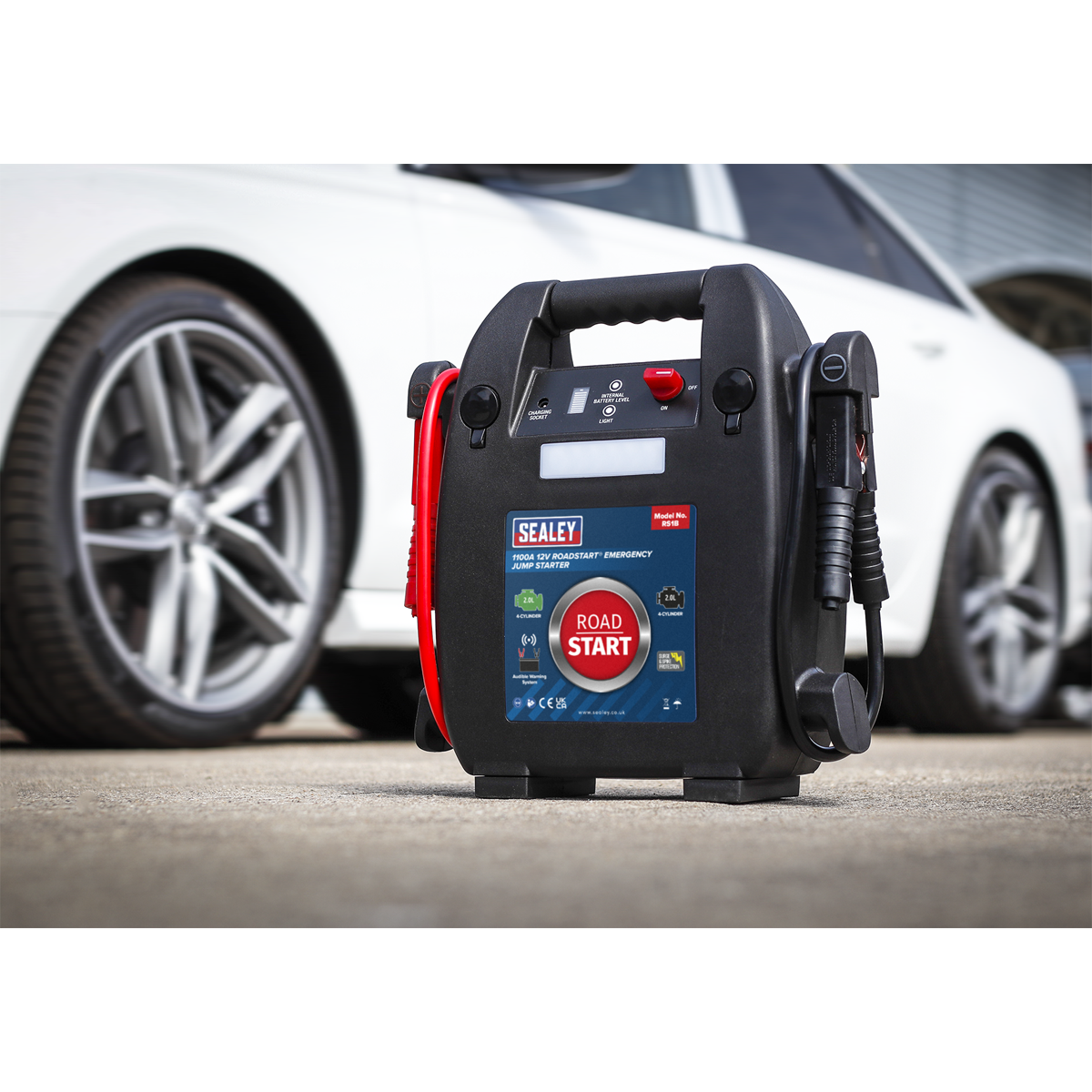 Sealey RS1B RoadStart® 12V Emergency 4-Cylinder Jump Starter 2L - additional view 7