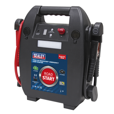 Sealey RS1B RoadStart® 12V Emergency 4-Cylinder Jump Starter 2L