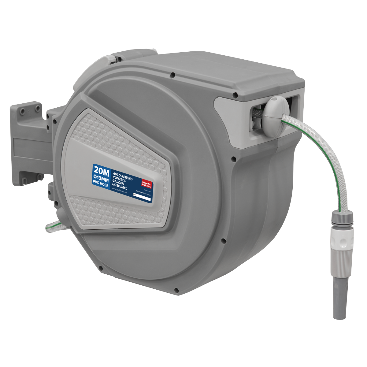 Sealey RWH20 Auto-Rewind Control Garden Hose Reel 20m - additional view 5