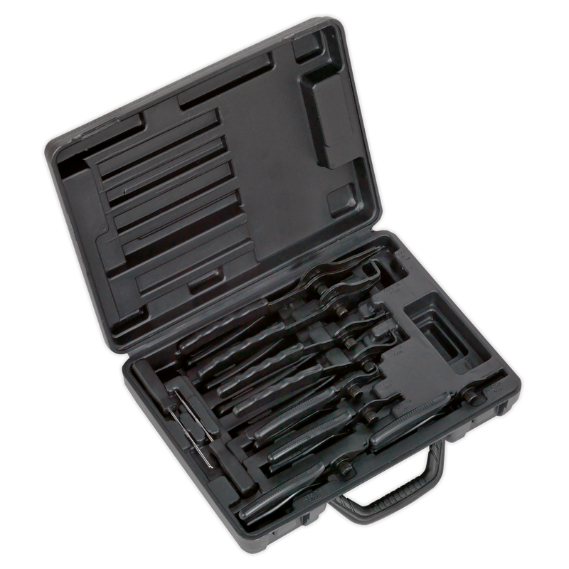 Sealey S01064 Siegen Internal/External Circlip Pliers Set 10pc - additional view 9