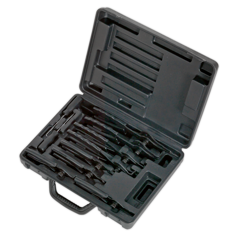 Sealey S01064 Siegen Internal/External Circlip Pliers Set 10pc - additional view 10