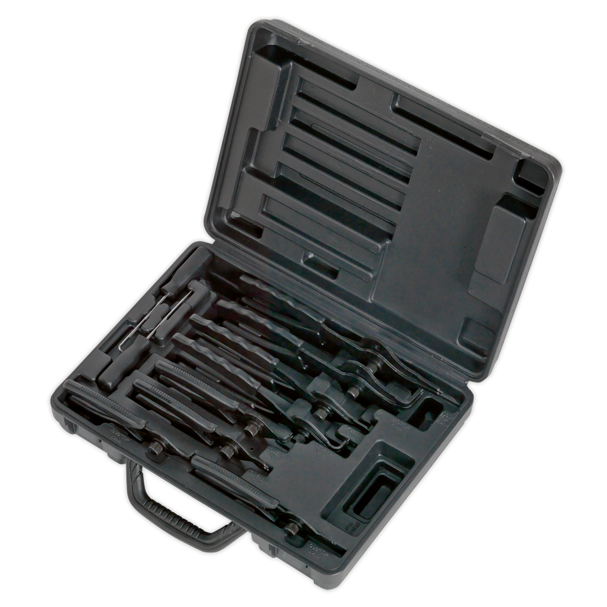 Sealey S01064 Siegen Internal/External Circlip Pliers Set 10pc - additional view 10