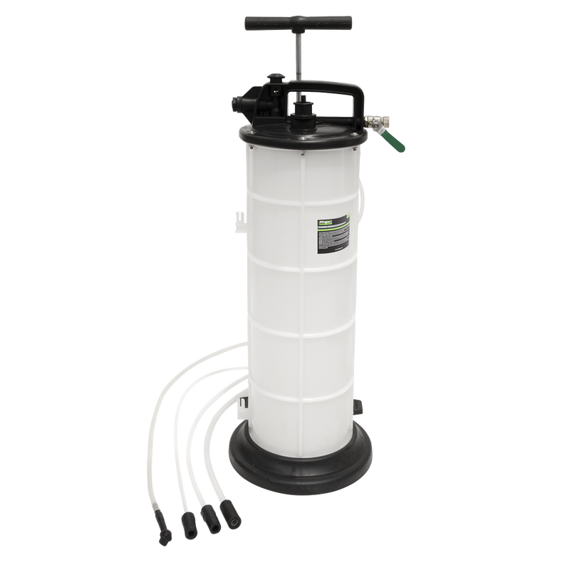 Sealey S01168 Manual/Air Vacuum Oil & Fluid Extractor 9L