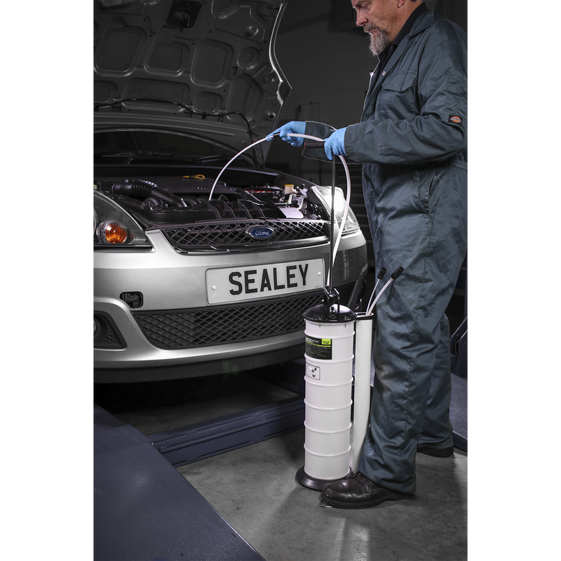 Sealey S01169 Manual Vacuum Oil & Fluid Extractor Pump 6.5L - additional view 5