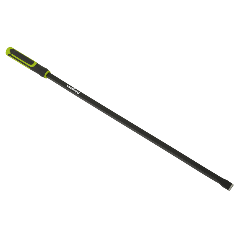 Sealey S01191 Siegen Heavy-Duty Straight Pry Bar with Hammer Cap 900mm - additional view 2