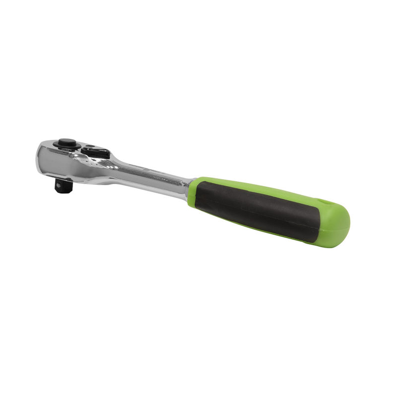 Sealey S01200 Siegen Pear-Head Ratchet Wrench with Flip Reverse 1/4"Sq Drive