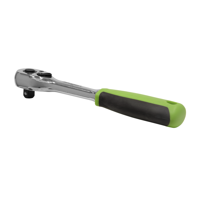 Sealey S01201 Siegen Pear-Head Ratchet Wrench with Flip Reverse 3/8"Sq Drive