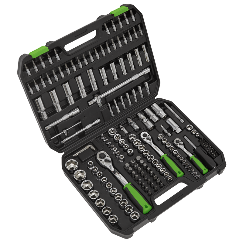 Sealey S01211 Siegen Socket Set 1/4", 3/8" & 1/2"Sq Drive 171pc