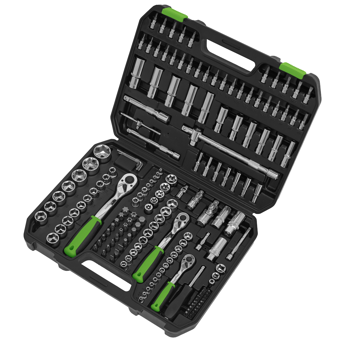Sealey S01211 Siegen Socket Set 1/4", 3/8" & 1/2"Sq Drive 171pc - additional view 2