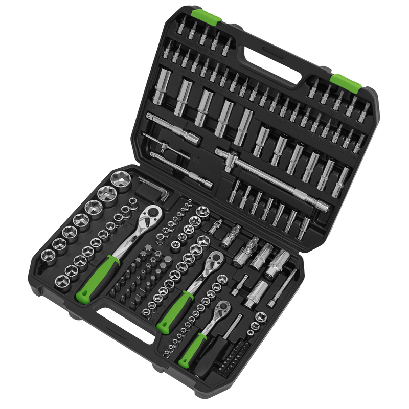 Sealey S01211 Siegen Socket Set 1/4", 3/8" & 1/2"Sq Drive 171pc - additional view 2