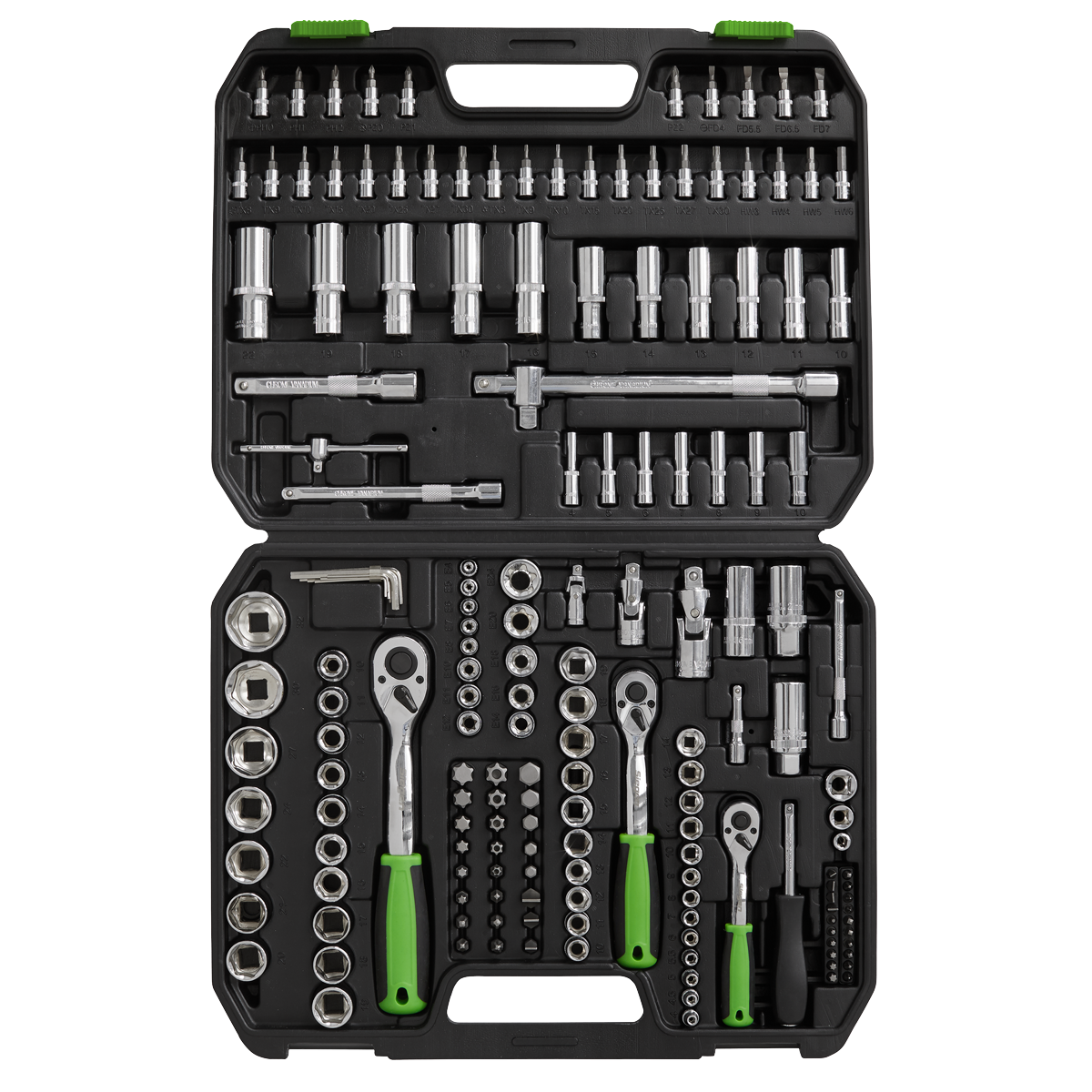 Sealey S01211 Siegen Socket Set 1/4", 3/8" & 1/2"Sq Drive 171pc - additional view 3