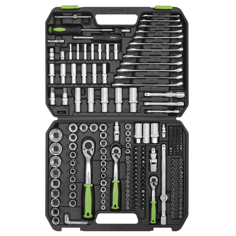 Sealey S01212 Siegen Socket Set 1/4", 3/8" & 1/2"Sq Drive 219pc - additional view 3