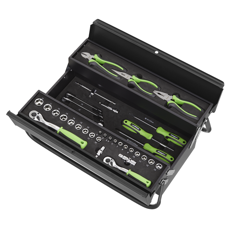 Sealey S01215 Siegen Cantilever Toolbox with Tool Kit 70pc - additional view 4