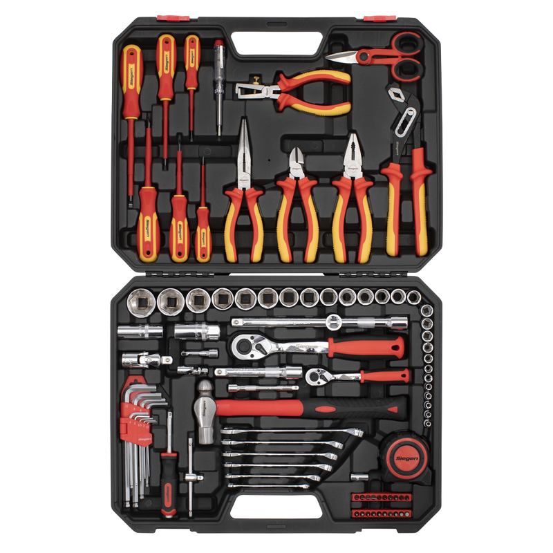 Sealey S01217 Siegen Electrician's Tool Kit 90pc - additional view 3