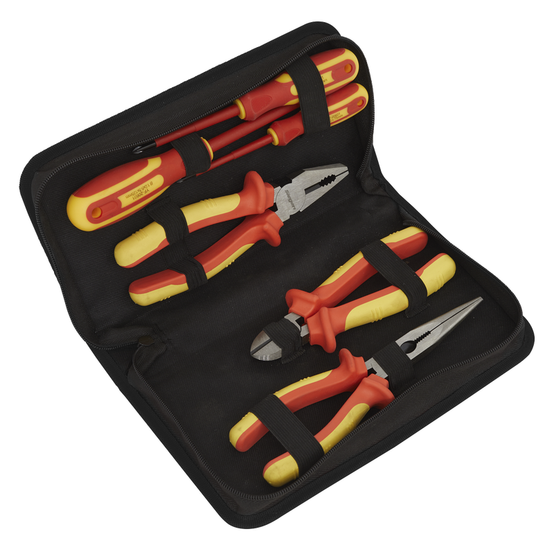 Sealey S01218 Siegen Electrical Tool Kit 6pc - VDE Approved