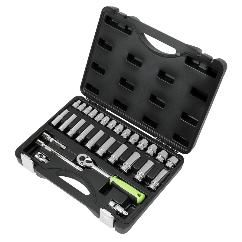 Sealey S01236 Socket Set 3/8"Sq Drive 29pc - additional view 2