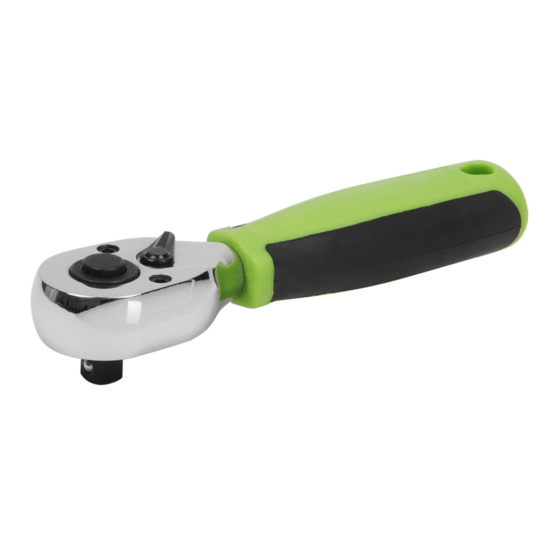 Sealey S01258 Siegen Stubby Ratchet Wrench with Flip Reverse 1/4"Sq Drive - additional view 8