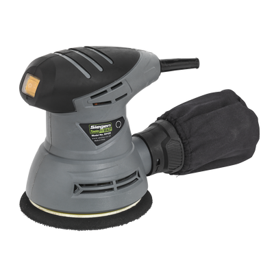Sealey S0125 Siegen 125mm Random Orbital Palm Sander 240W/230V