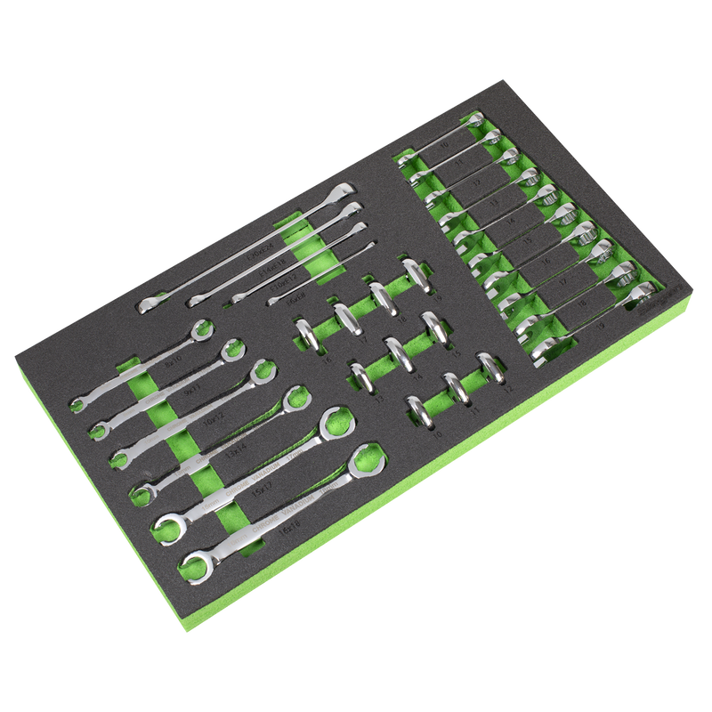 Sealey S01274 Siegen Specialised Spanner Set with Tool Tray 30pc