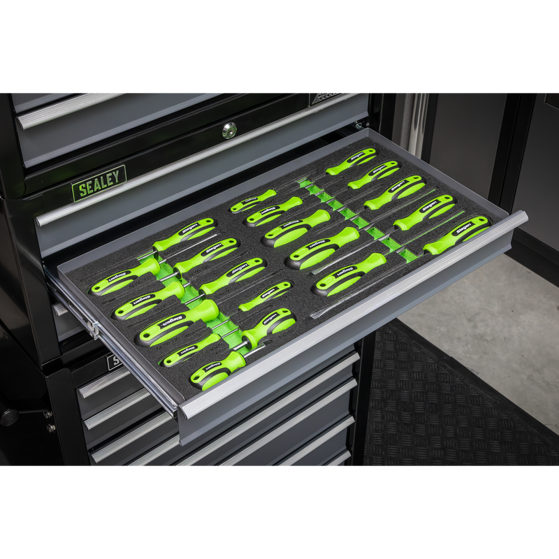 Sealey S01276 Siegen Screwdriver Set with Tool Tray 20pc - additional view 2
