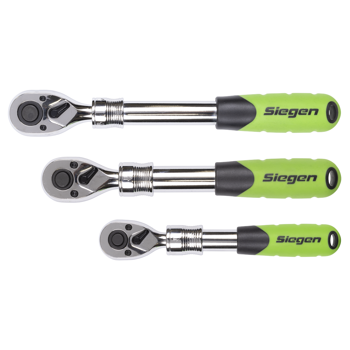 Sealey S01285 Siegen Extendable Ratchet Wrench Set 3pc - additional view 7