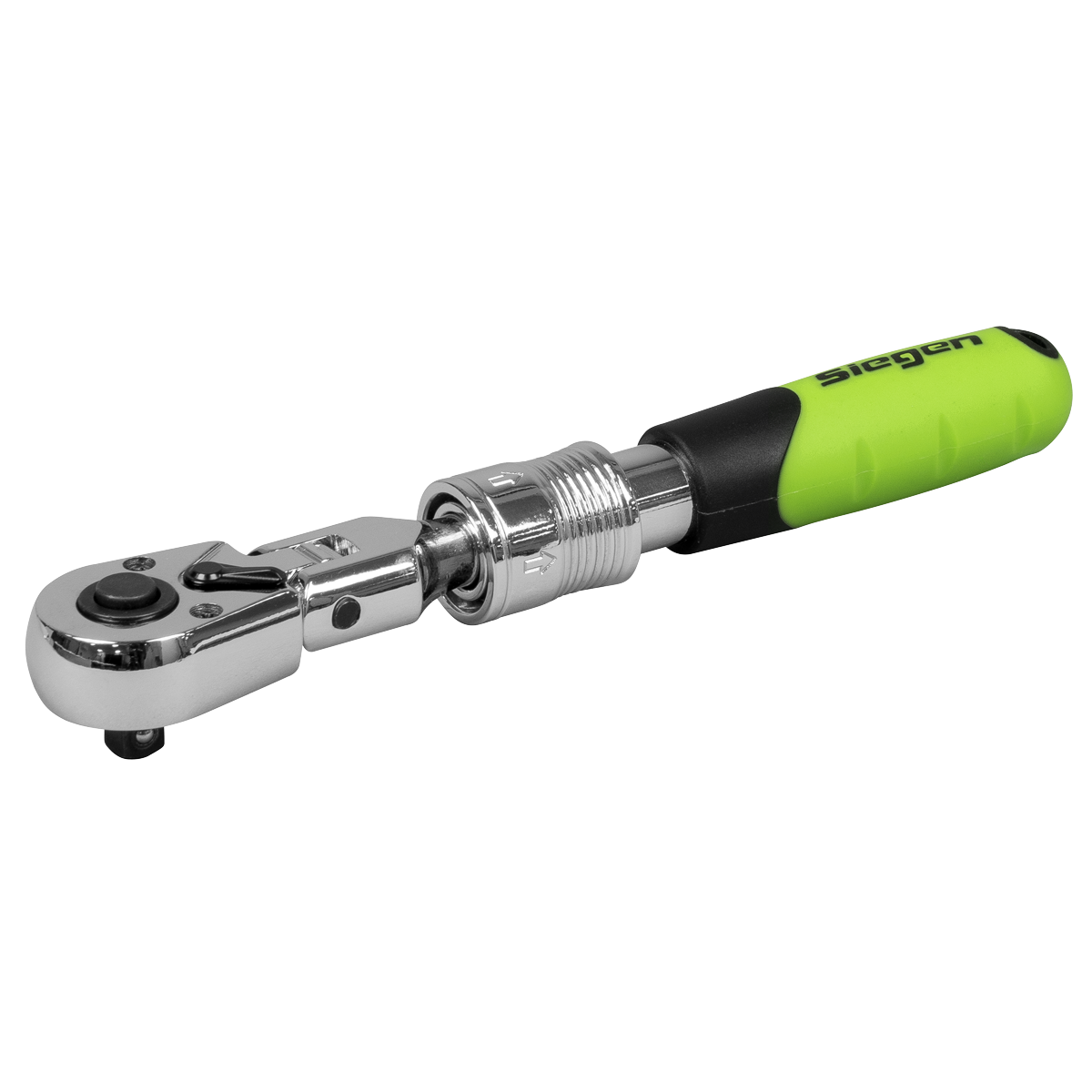 Sealey S01294 Siegen Extendable Flexi-Head Ratchet Wrench 1/4"Sq Drive - additional view 2
