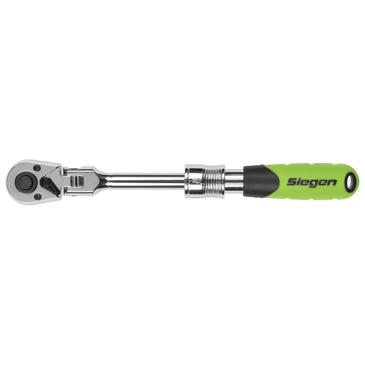 Sealey S01294 Siegen Extendable Flexi-Head Ratchet Wrench 1/4"Sq Drive - additional view 4
