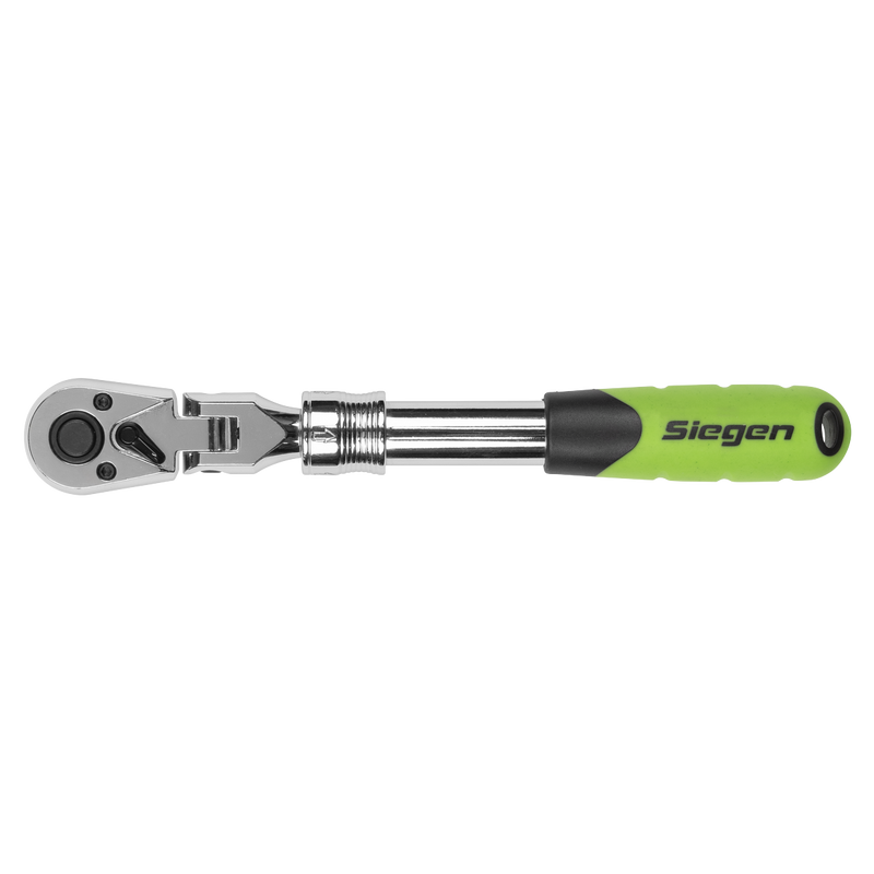 Sealey S01295 Siegen Extendable Flexi-Head Ratchet Wrench 3/8"Sq Drive - additional view 5