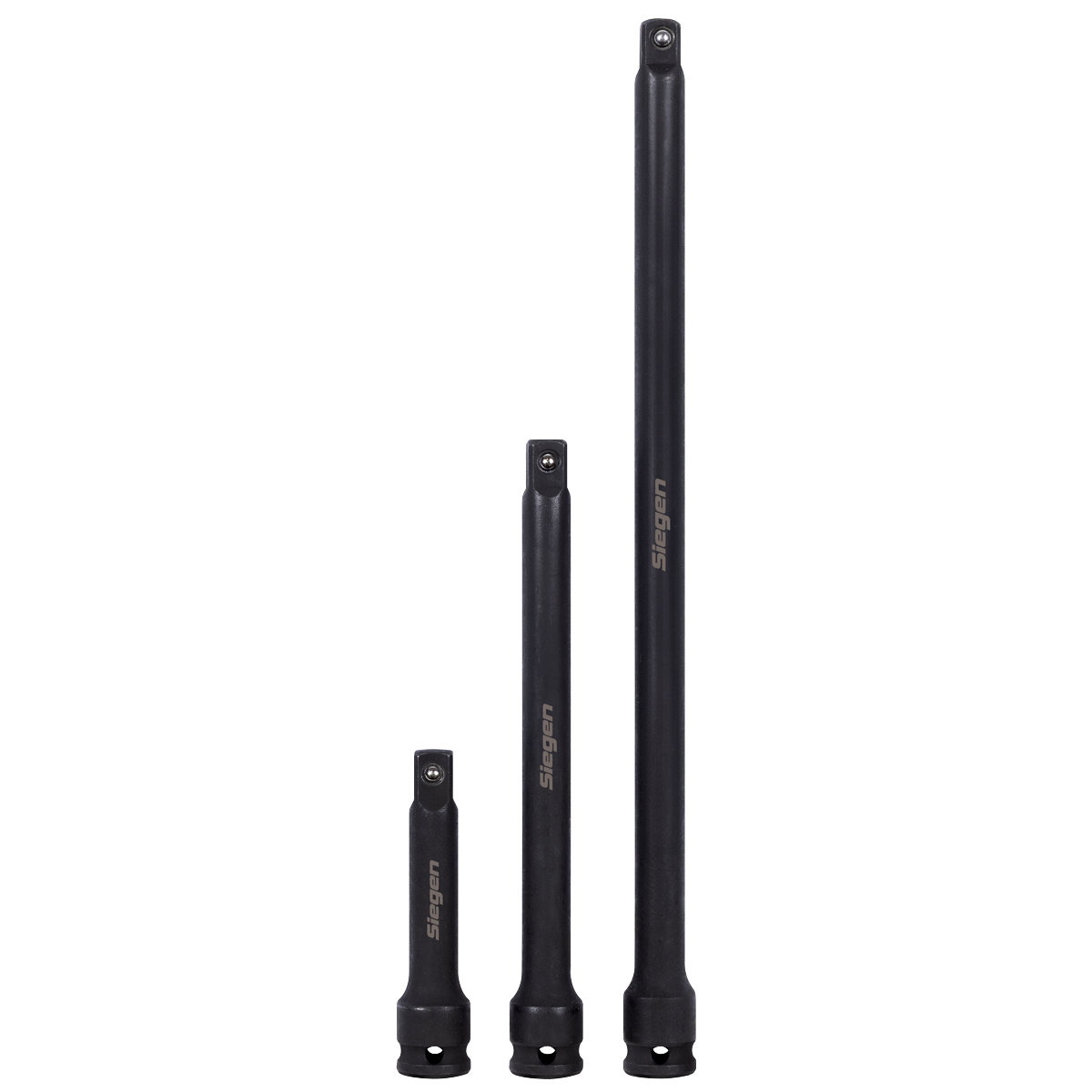 Sealey S01321 Siegen Impact Extension Bar Set 3/8"Sq Drive 3pc - additional view 7