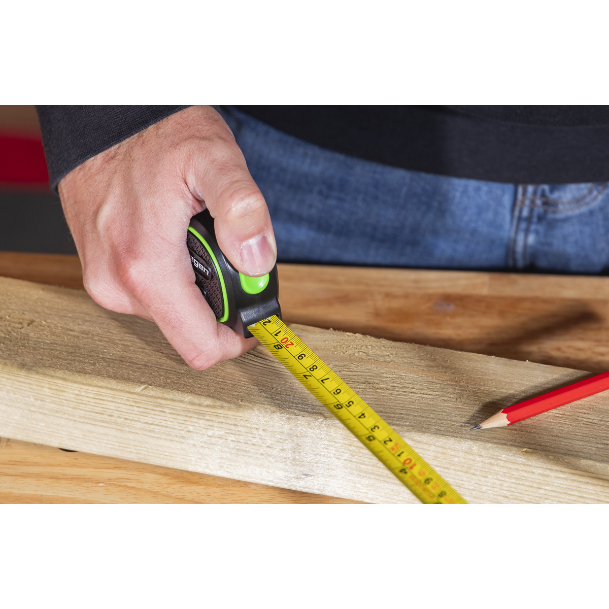 Sealey S01327 Metric/Imperial Auto Lock Tape Measure 3m(10ft) x 16mm - additional view 5