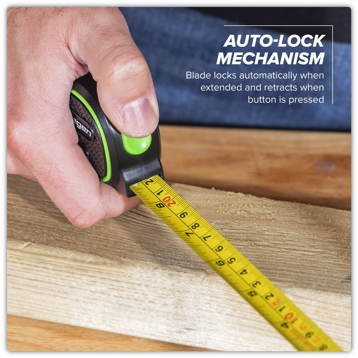 Sealey S01327 Metric/Imperial Auto Lock Tape Measure 3m(10ft) x 16mm - additional view 12