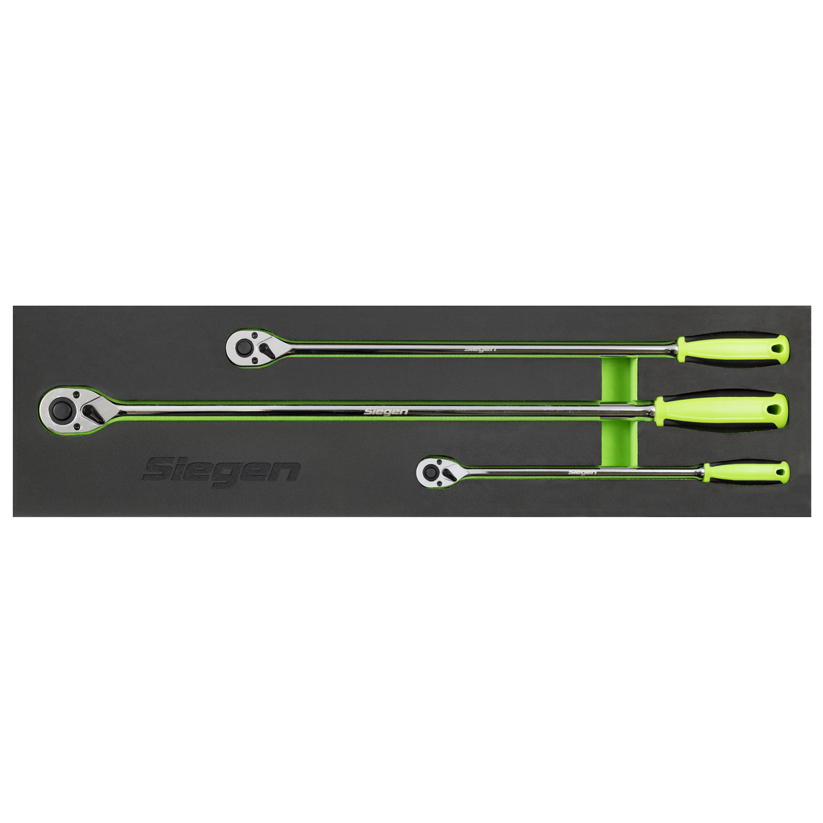 Sealey S01332 Extra-Long Ratchet Wrench Set 3pc - additional view 3