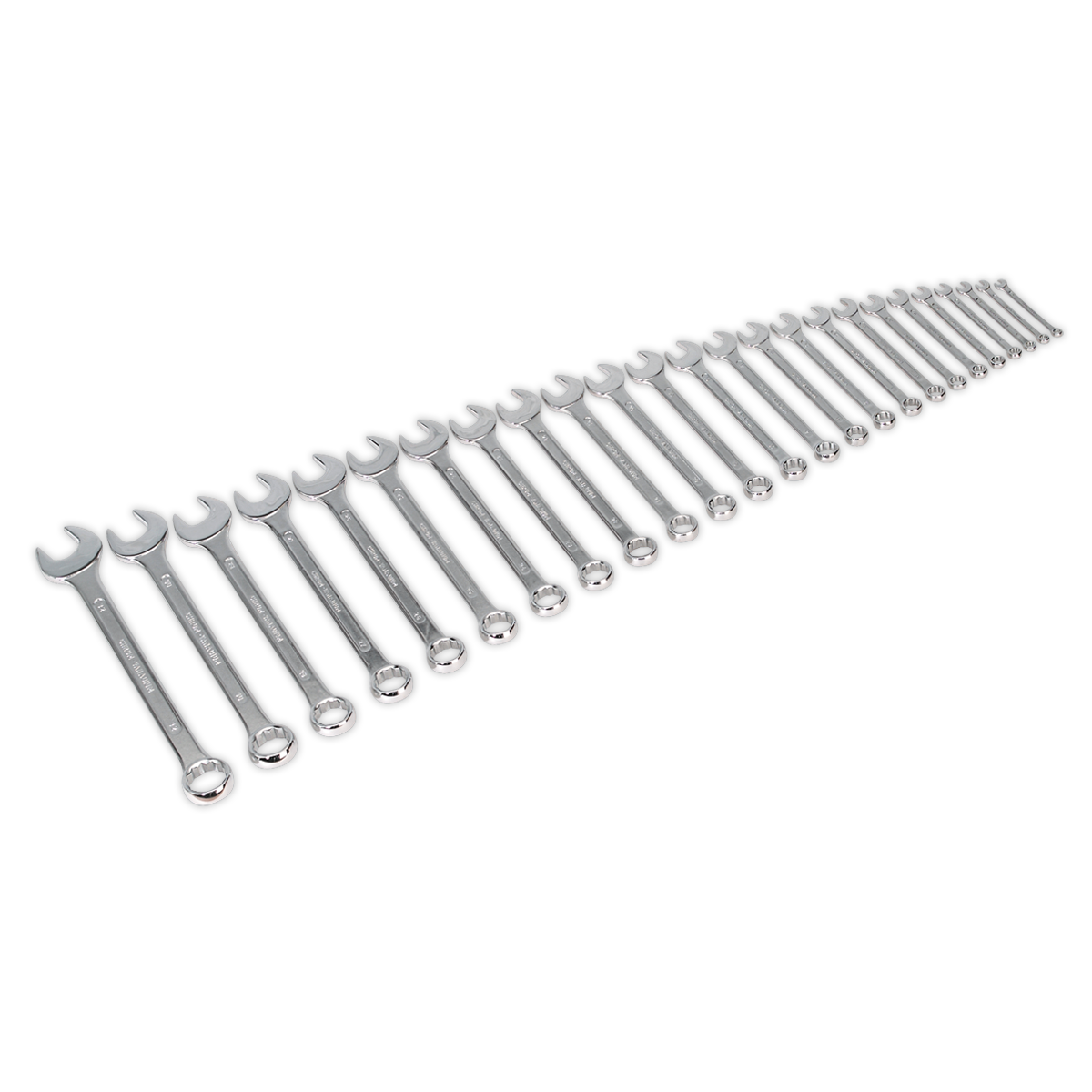 Sealey S0401 Siegen Jumbo Combination Spanner Set 25pc