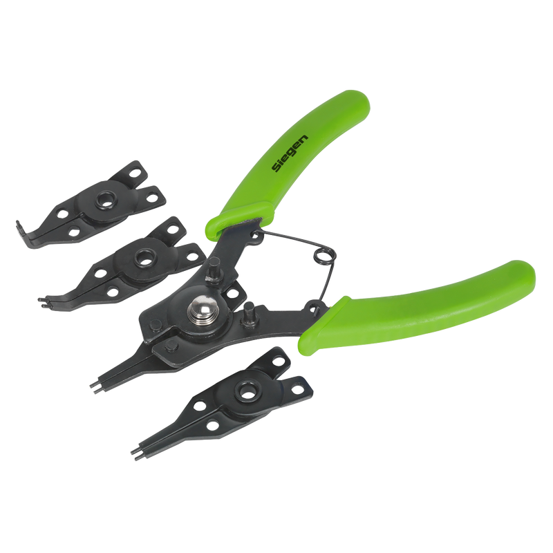 Sealey S0457 Siegen Internal/External Circlip Pliers Set