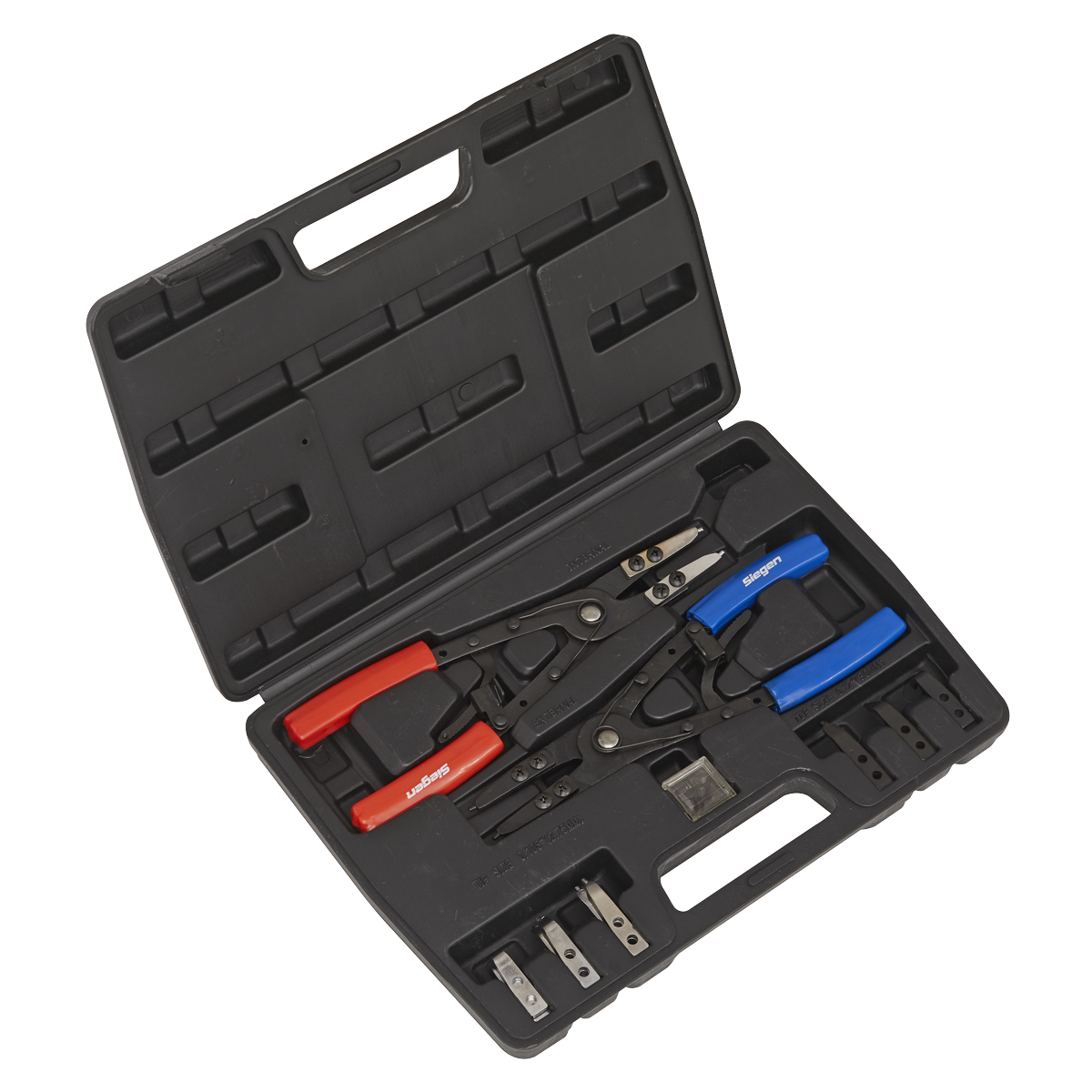 Sealey S0553 Siegen Internal/External Circlip Pliers Set 265mm