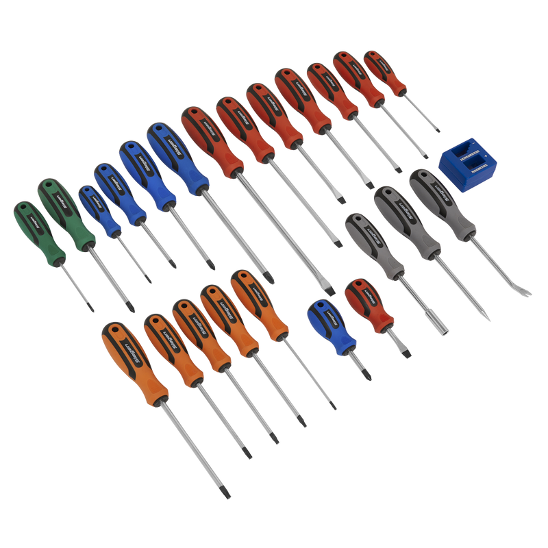 Sealey S0617 Siegen Soft Grip Screwdriver Set 24pc - additional view 4