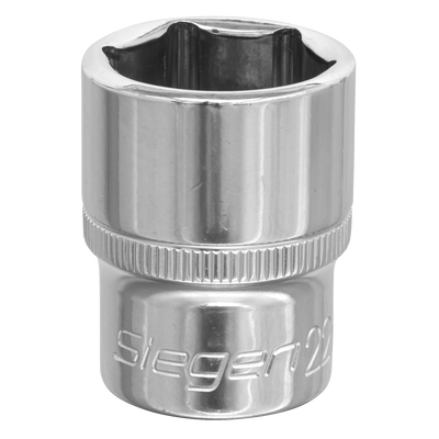 Sealey S0659 Siegen Socket 1/2"Sq Drive 22mm